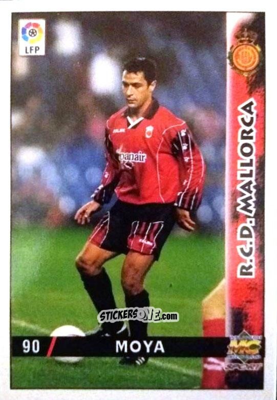 Figurina Moya - Las Fichas De La Liga 1998-1999 n. 90a - Mundicromo