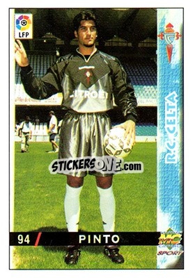 Sticker Pinto - Las Fichas De La Liga 1998-1999 - Mundicromo