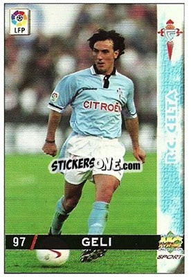 Sticker Geli - Las Fichas De La Liga 1998-1999 - Mundicromo