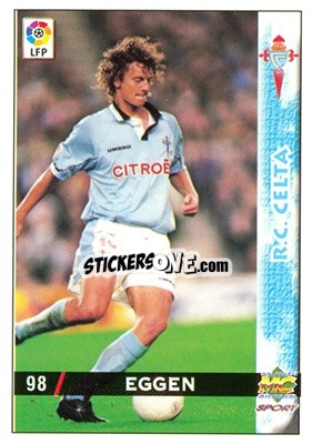 Sticker Eggen - Las Fichas De La Liga 1998-1999 - Mundicromo