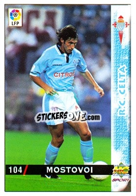 Figurina Aleksandr Mostovoi - Las Fichas De La Liga 1998-1999 - Mundicromo