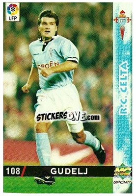 Sticker Gudelj - Las Fichas De La Liga 1998-1999 - Mundicromo