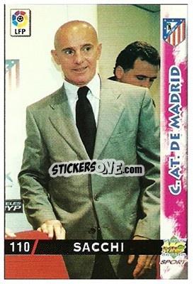 Sticker Sacchi - Las Fichas De La Liga 1998-1999 - Mundicromo