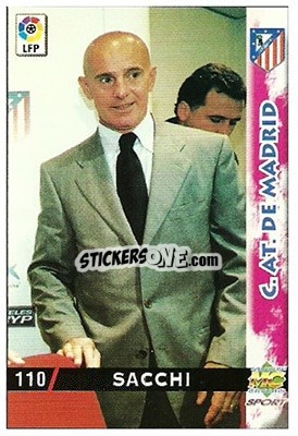Cromo Sacchi - Las Fichas De La Liga 1998-1999 n. 110 - Mundicromo