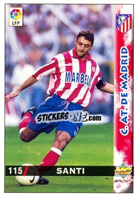 Sticker Santi - Las Fichas De La Liga 1998-1999 - Mundicromo