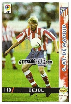 Sticker Bejbl - Las Fichas De La Liga 1998-1999 n. 119 - Mundicromo