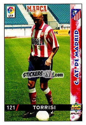 Cromo Torrisi - Las Fichas De La Liga 1998-1999 - Mundicromo