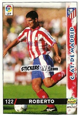 Sticker Roberto - Las Fichas De La Liga 1998-1999 n. 122a - Mundicromo