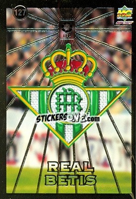 Sticker Real Betis - Las Fichas De La Liga 1998-1999 n. 127 - Mundicromo