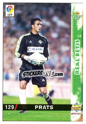 Sticker Prats - Las Fichas De La Liga 1998-1999 - Mundicromo