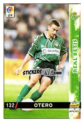 Sticker Otero - Las Fichas De La Liga 1998-1999 - Mundicromo