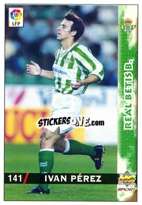 Sticker Iván Pérez - Las Fichas De La Liga 1998-1999 - Mundicromo