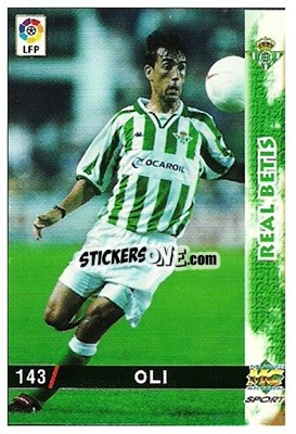 Sticker Oli - Las Fichas De La Liga 1998-1999 - Mundicromo