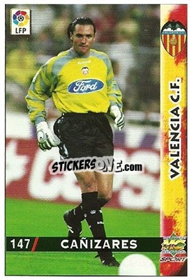 Sticker Cañizares - Las Fichas De La Liga 1998-1999 - Mundicromo