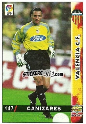 Sticker Cañizares - Las Fichas De La Liga 1998-1999 n. 147 - Mundicromo