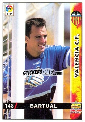 Sticker Bartual - Las Fichas De La Liga 1998-1999 - Mundicromo