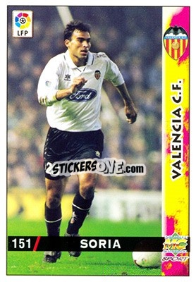 Sticker Soria - Las Fichas De La Liga 1998-1999 - Mundicromo