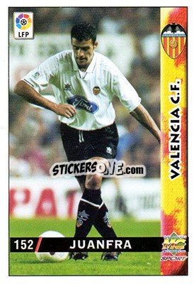 Sticker Juanfra - Las Fichas De La Liga 1998-1999 - Mundicromo