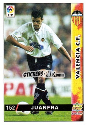 Figurina Juanfra - Las Fichas De La Liga 1998-1999 - Mundicromo