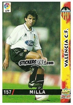 Sticker Milla - Las Fichas De La Liga 1998-1999 n. 157 - Mundicromo