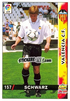 Sticker Schwarz - Las Fichas De La Liga 1998-1999 n. 157a - Mundicromo