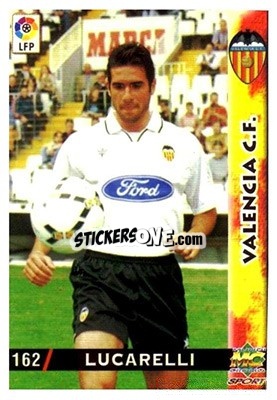 Sticker Lucarelli - Las Fichas De La Liga 1998-1999 - Mundicromo