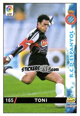 Cromo Toni - Las Fichas De La Liga 1998-1999 - Mundicromo