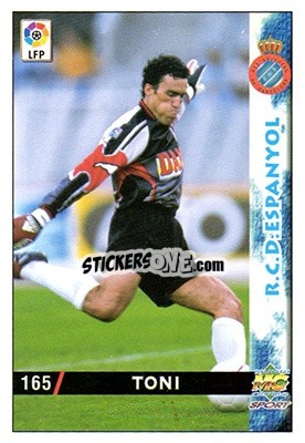 Sticker Toni - Las Fichas De La Liga 1998-1999 n. 165 - Mundicromo