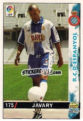 Cromo Javary - Las Fichas De La Liga 1998-1999 - Mundicromo