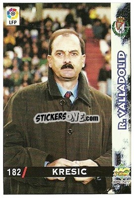 Sticker Sergio Kresic - Las Fichas De La Liga 1998-1999 n. 182 - Mundicromo