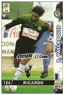 Cromo Ricardo - Las Fichas De La Liga 1998-1999 - Mundicromo