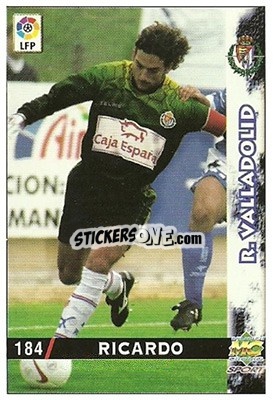 Sticker Ricardo - Las Fichas De La Liga 1998-1999 n. 184 - Mundicromo