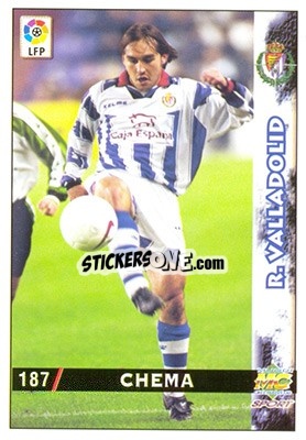 Sticker Chema - Las Fichas De La Liga 1998-1999 n. 187 - Mundicromo
