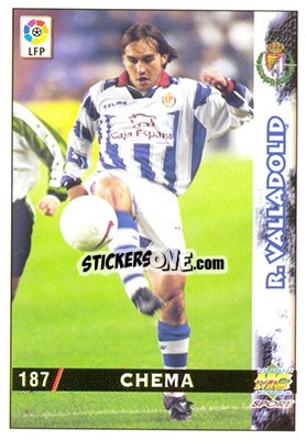 Cromo Chema - Las Fichas De La Liga 1998-1999 - Mundicromo