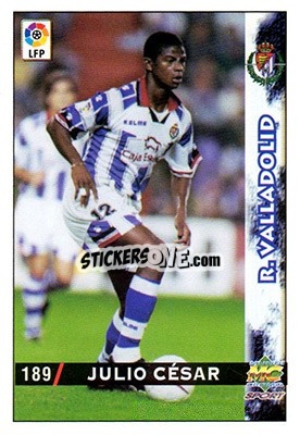 Sticker Julio Cesar - Las Fichas De La Liga 1998-1999 n. 189 - Mundicromo