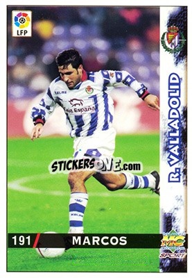 Cromo Marcos - Las Fichas De La Liga 1998-1999 - Mundicromo