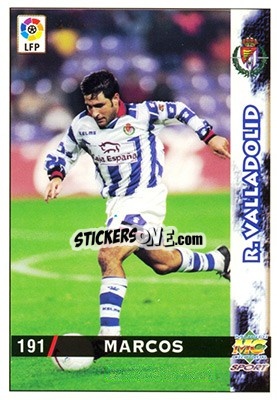 Sticker Marcos - Las Fichas De La Liga 1998-1999 n. 191 - Mundicromo