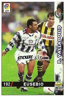 Cromo Eusebio - Las Fichas De La Liga 1998-1999 - Mundicromo