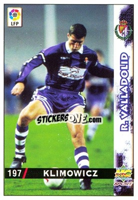 Sticker Klimowicz - Las Fichas De La Liga 1998-1999 - Mundicromo