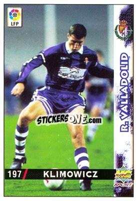 Sticker Klimowicz - Las Fichas De La Liga 1998-1999 n. 197 - Mundicromo