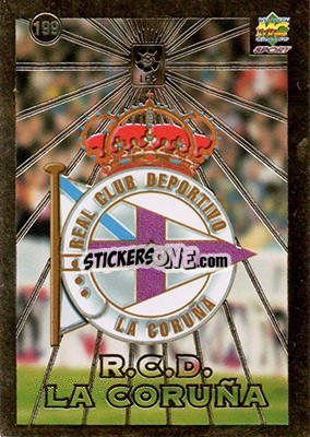 Sticker Deportivo La Coruña - Las Fichas De La Liga 1998-1999 n. 199 - Mundicromo