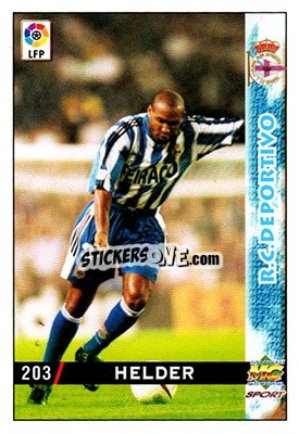 Sticker Helder - Las Fichas De La Liga 1998-1999 - Mundicromo