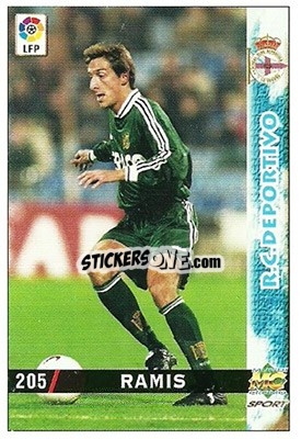 Cromo Ramis - Las Fichas De La Liga 1998-1999 - Mundicromo