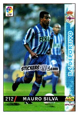 Sticker Mauro Silva - Las Fichas De La Liga 1998-1999 n. 212 - Mundicromo