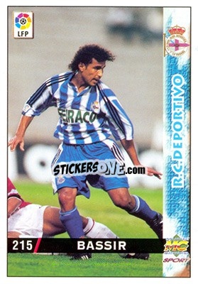 Figurina Bassir - Las Fichas De La Liga 1998-1999 - Mundicromo