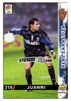 Cromo Juanmi - Las Fichas De La Liga 1998-1999 - Mundicromo