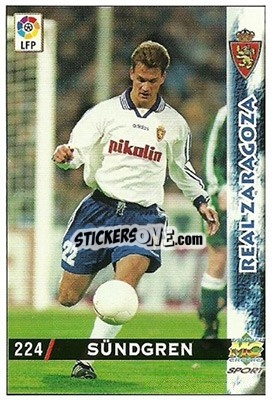 Sticker Sundgren - Las Fichas De La Liga 1998-1999 n. 224 - Mundicromo