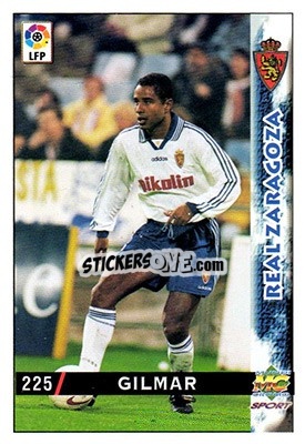 Cromo Gilmar - Las Fichas De La Liga 1998-1999 - Mundicromo