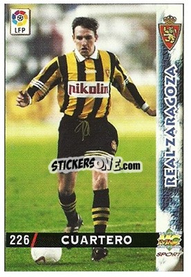 Sticker Cuartero - Las Fichas De La Liga 1998-1999 - Mundicromo