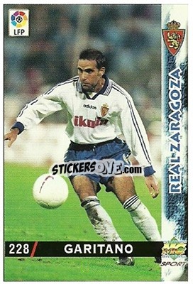 Figurina Garitano - Las Fichas De La Liga 1998-1999 - Mundicromo